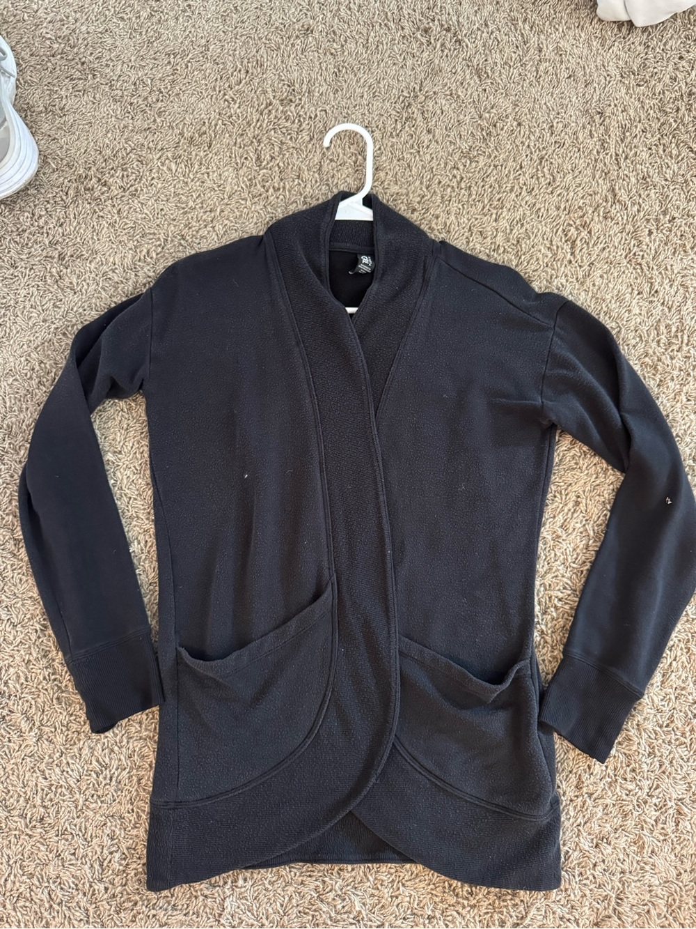 Athleta Girl Charcoal cardigan